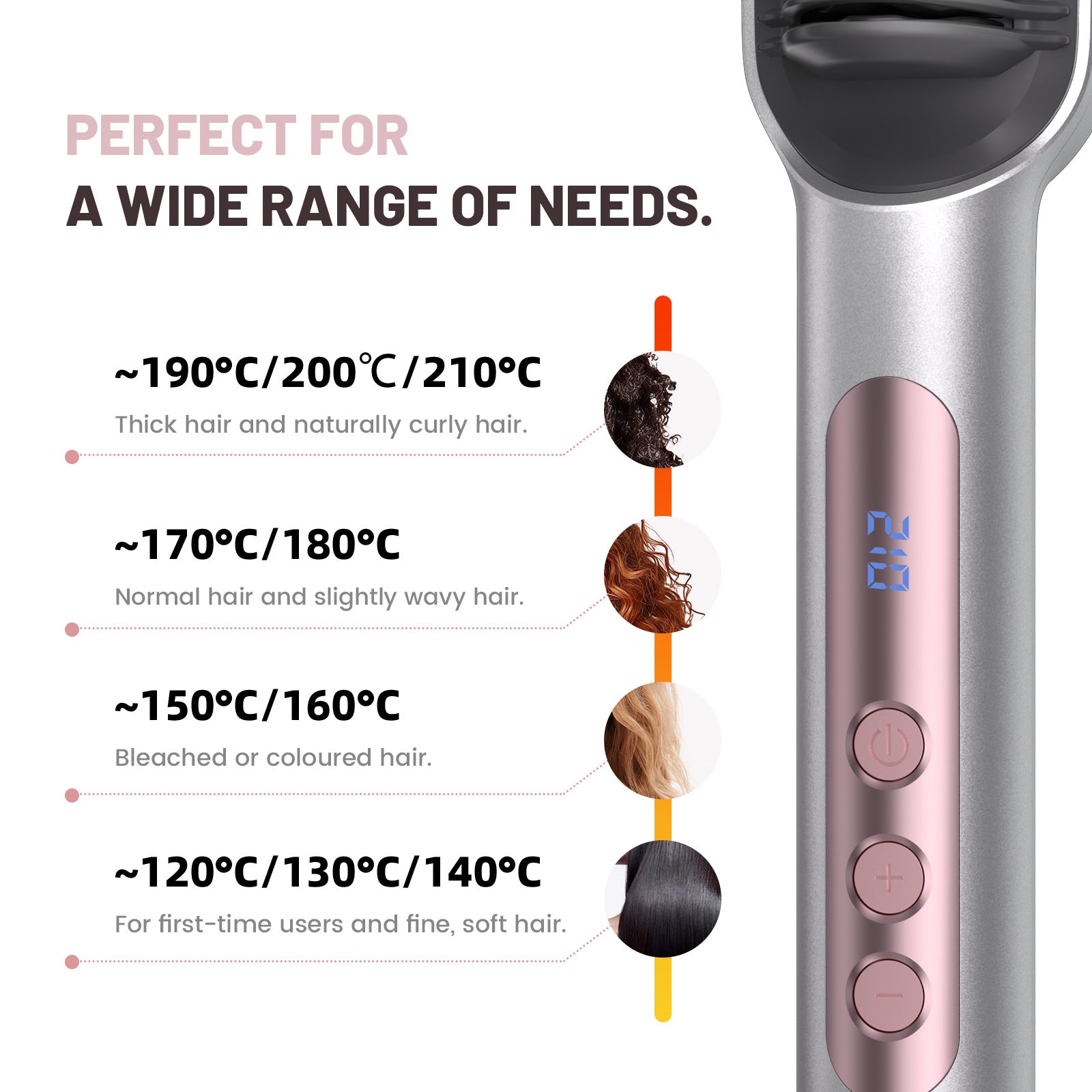 FIBOCA NOVA — 2-in-1 Straightening & Styling Comb