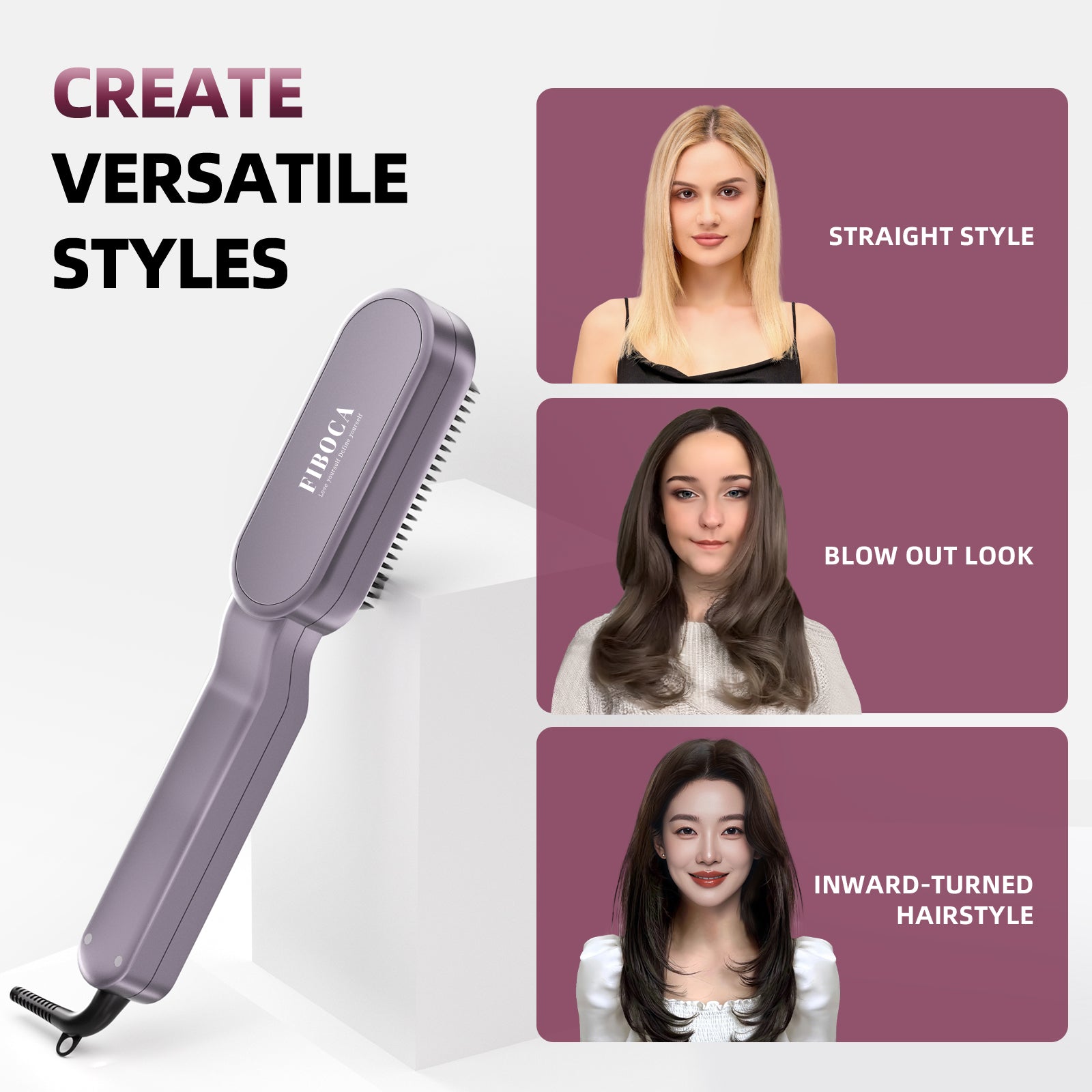 CharmingFiboca 1202 Hair Straightening